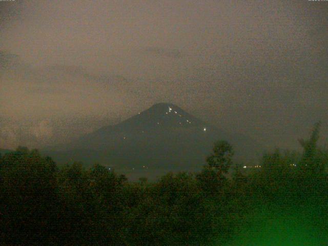 山中湖からの富士山
