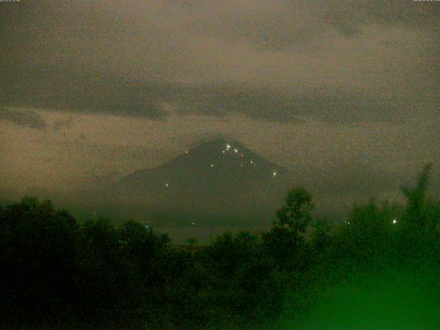 山中湖からの富士山