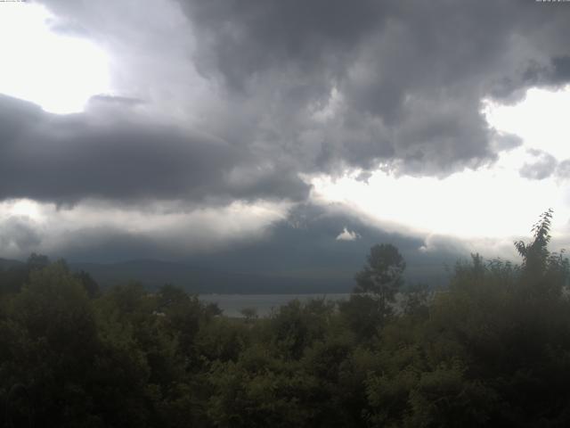 山中湖からの富士山