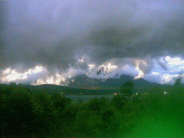 山中湖からの富士山