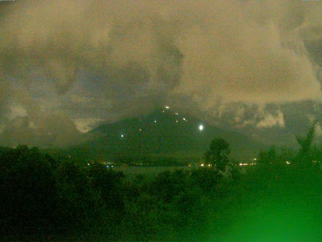 山中湖からの富士山