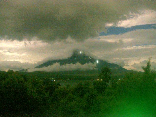 山中湖からの富士山