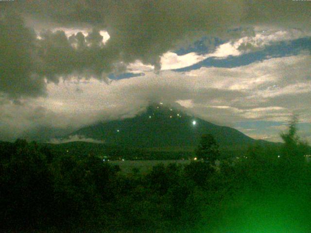 山中湖からの富士山