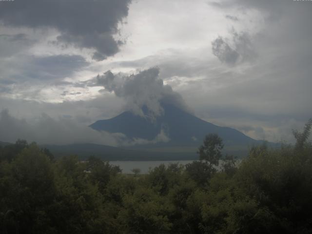 山中湖からの富士山