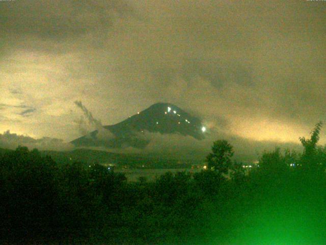 山中湖からの富士山