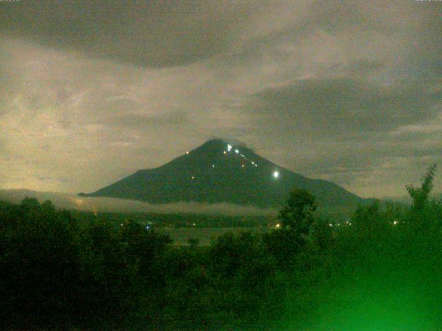 山中湖からの富士山