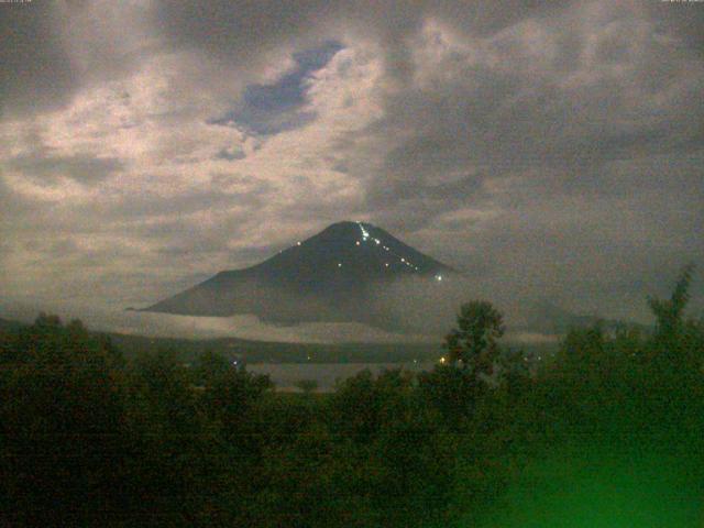 山中湖からの富士山