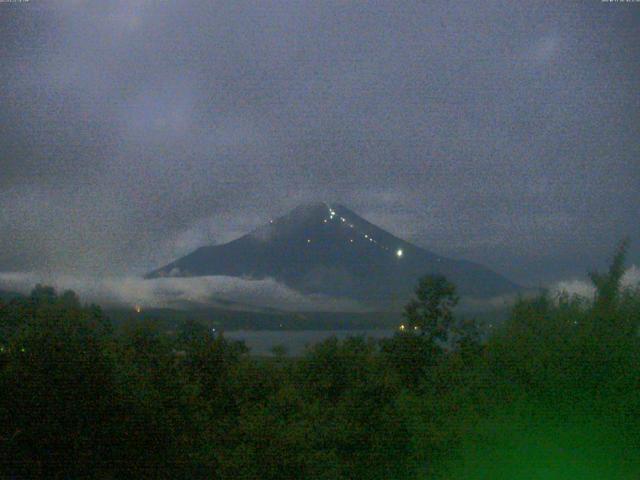 山中湖からの富士山