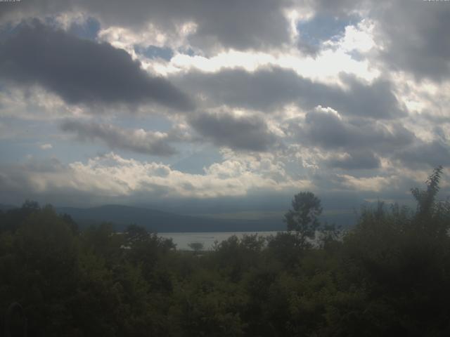 山中湖からの富士山