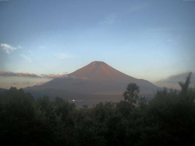 山中湖からの富士山