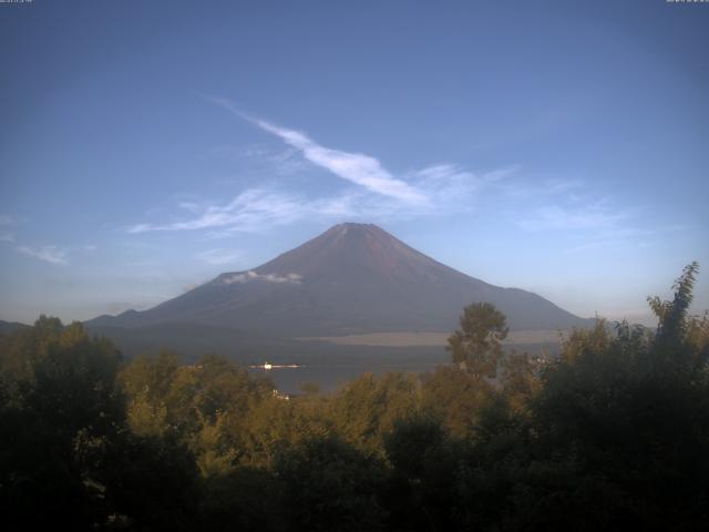 山中湖からの富士山