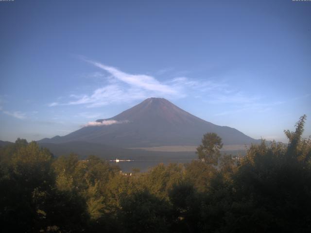 山中湖からの富士山