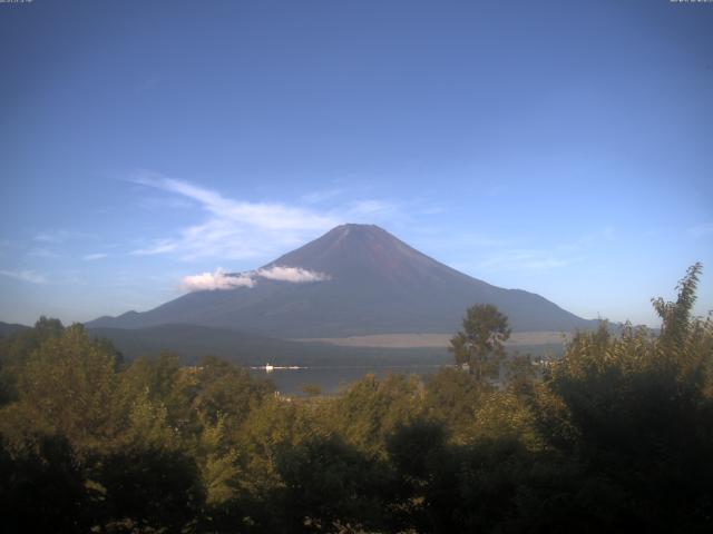 山中湖からの富士山