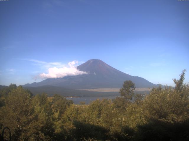 山中湖からの富士山