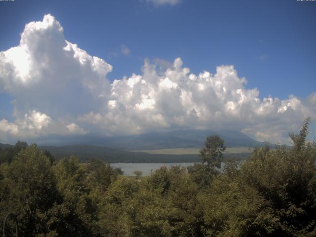 山中湖からの富士山