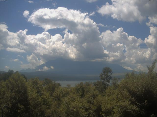 山中湖からの富士山