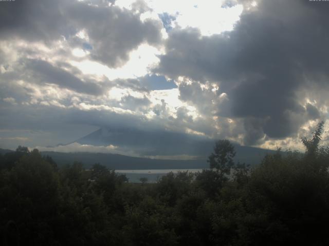 山中湖からの富士山