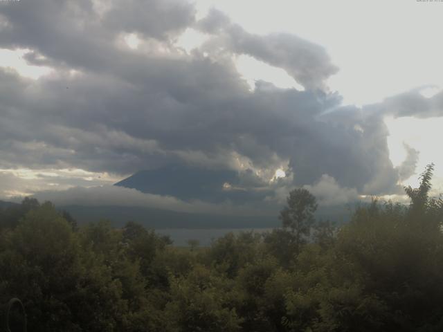 山中湖からの富士山