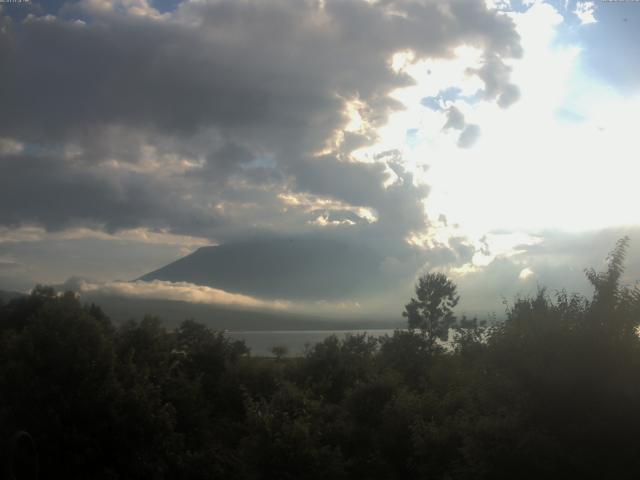 山中湖からの富士山