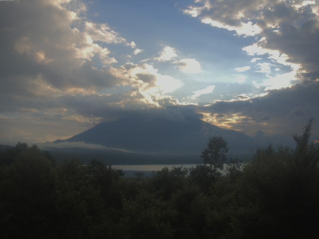 山中湖からの富士山