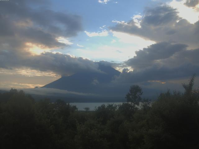 山中湖からの富士山