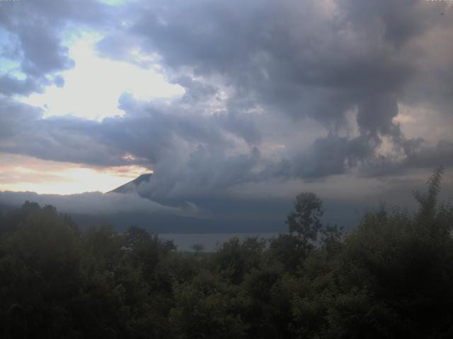 山中湖からの富士山