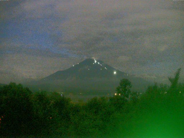 山中湖からの富士山