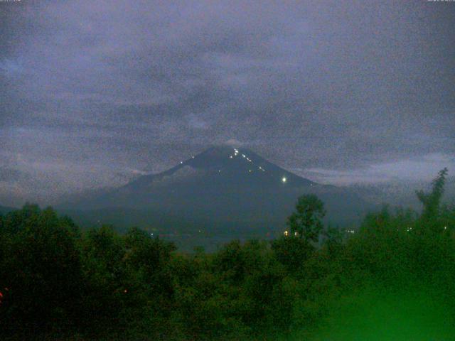 山中湖からの富士山