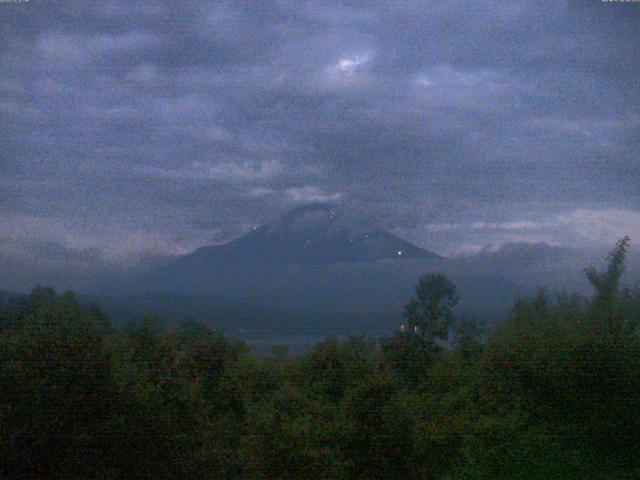 山中湖からの富士山
