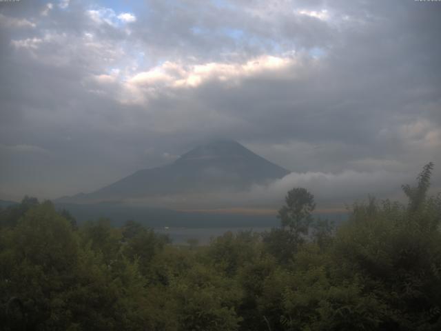山中湖からの富士山