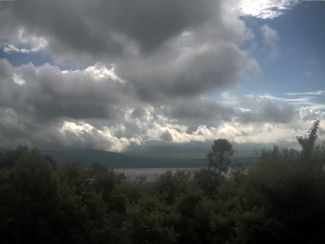 山中湖からの富士山