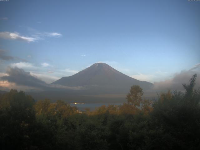 山中湖からの富士山