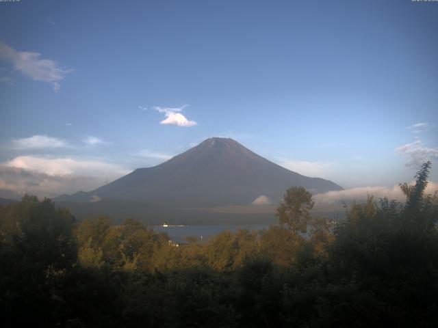 山中湖からの富士山