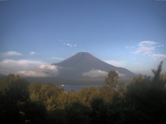 山中湖からの富士山
