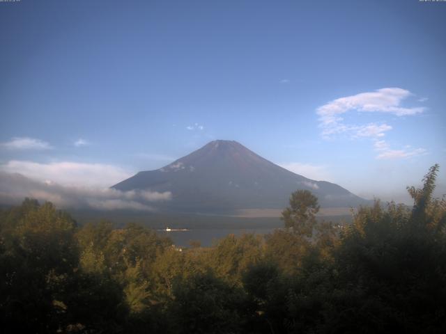 山中湖からの富士山