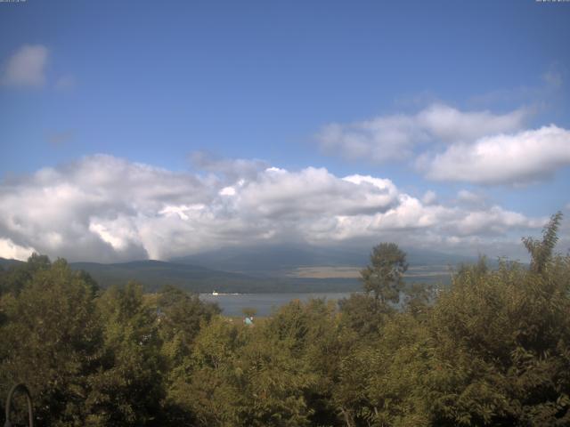 山中湖からの富士山