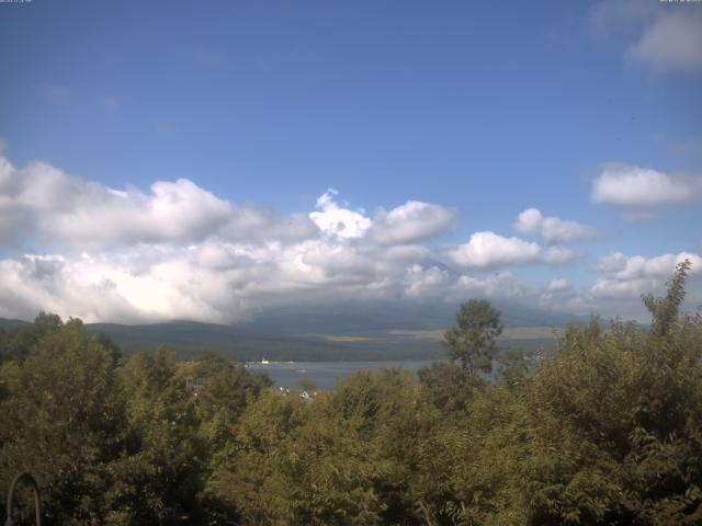 山中湖からの富士山