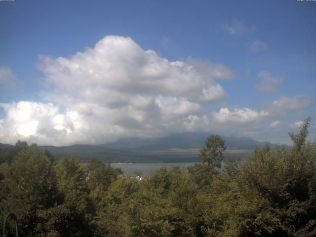山中湖からの富士山