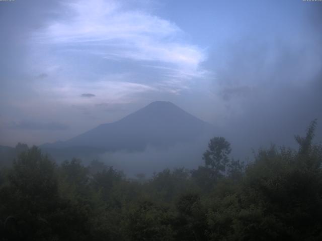 山中湖からの富士山