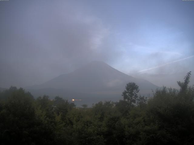 山中湖からの富士山