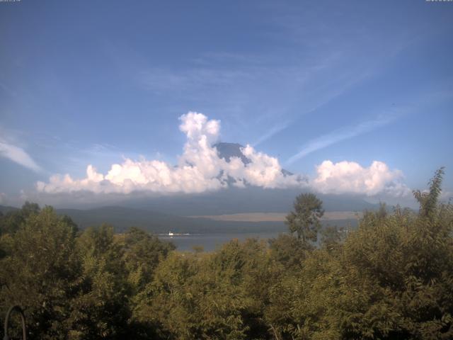山中湖からの富士山