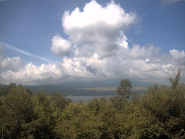 山中湖からの富士山
