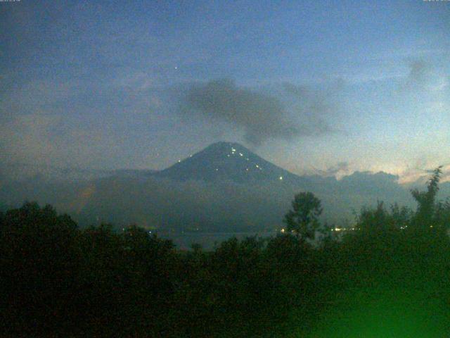 山中湖からの富士山