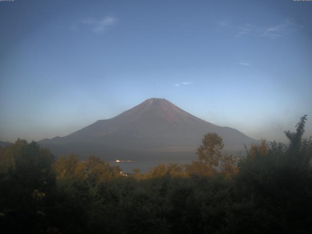 山中湖からの富士山