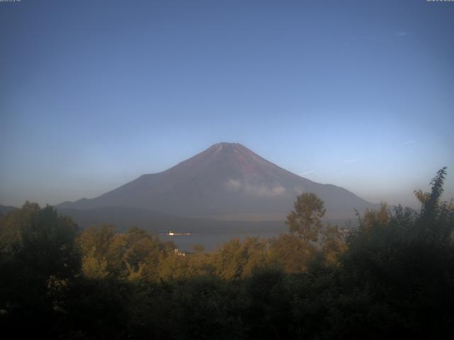 山中湖からの富士山