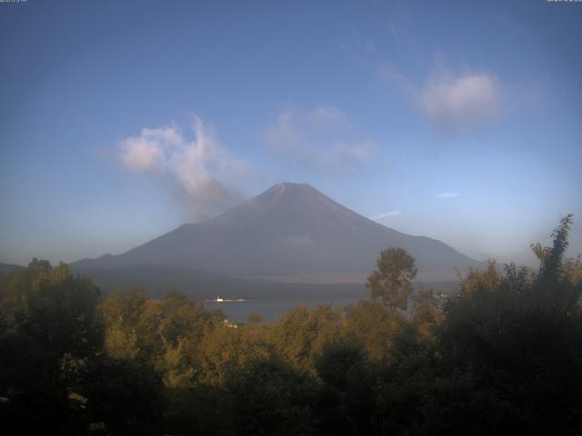 山中湖からの富士山