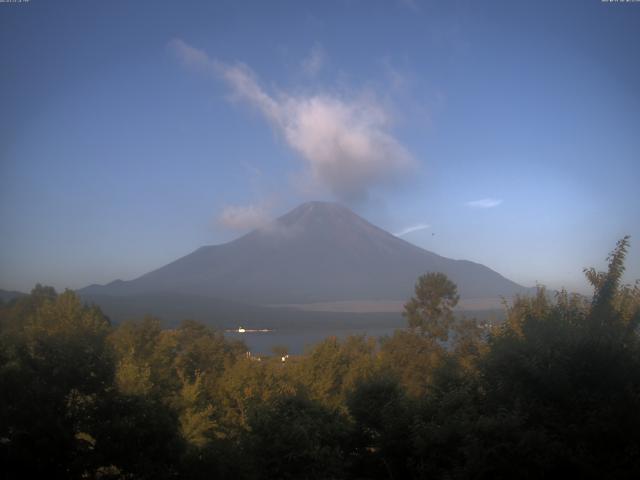 山中湖からの富士山