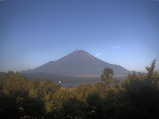 山中湖からの富士山