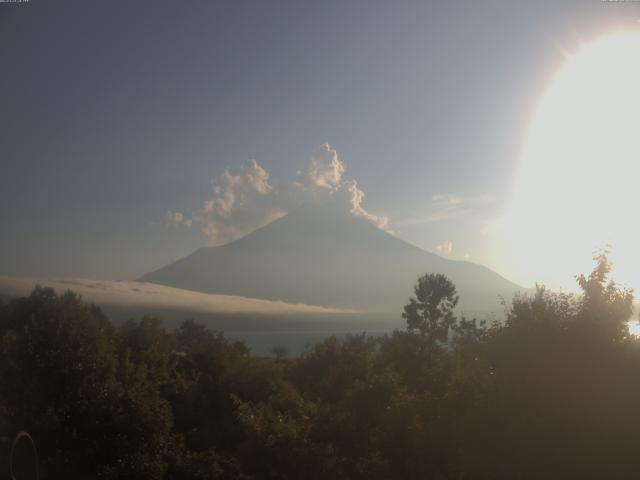 山中湖からの富士山