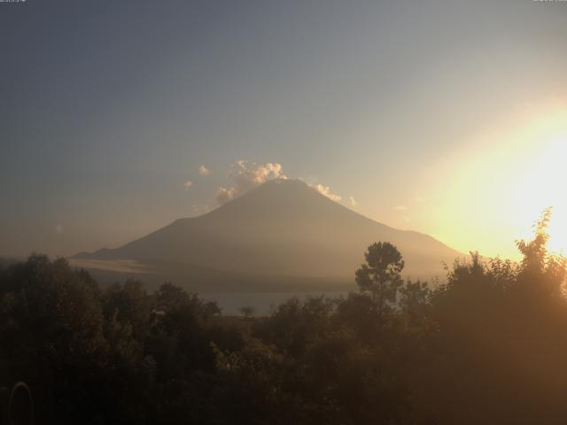 山中湖からの富士山